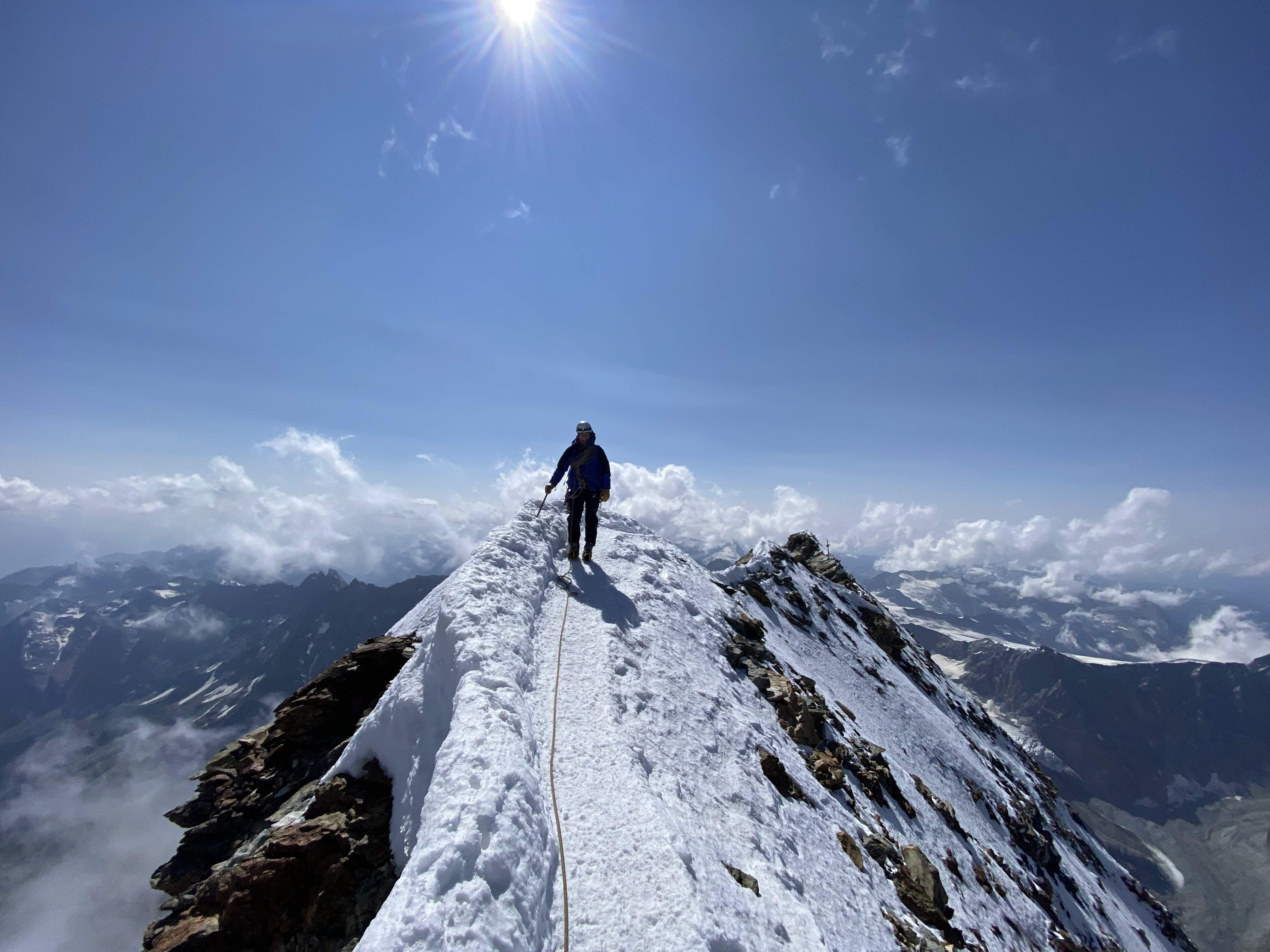 Matterhorn mountaineering route photo