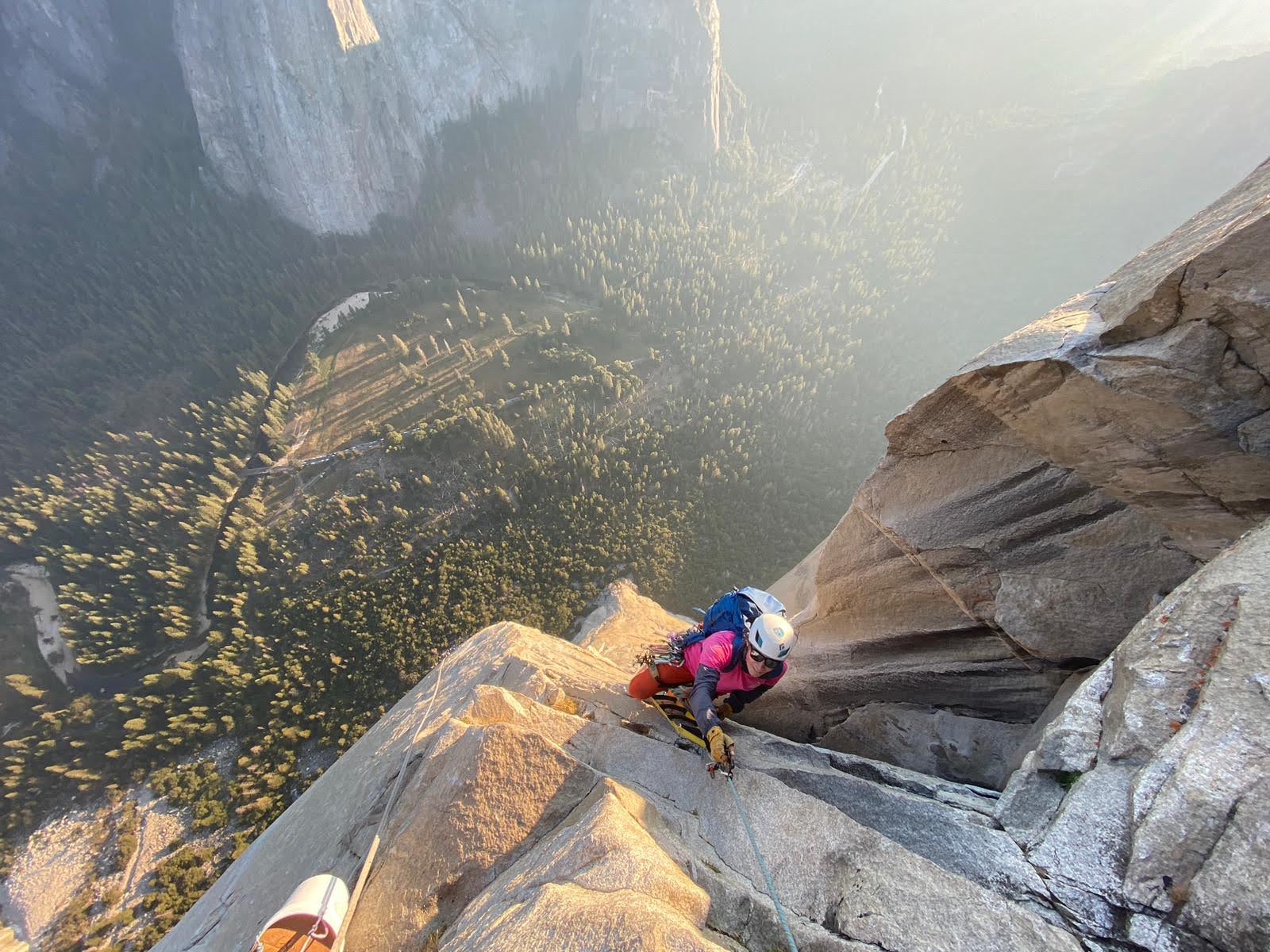 Yosemite climbing trip photo